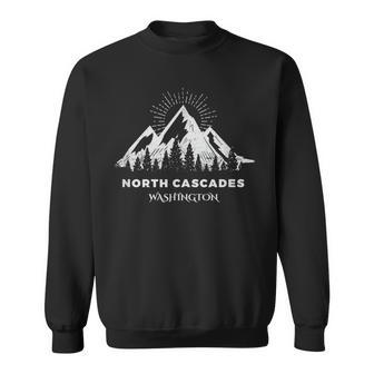 North Cascades National Park Camping Washington Sweatshirt - Monsterry AU