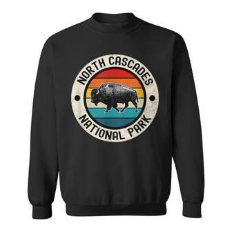North Cascades National Park Vintage Sweatshirt - Monsterry UK