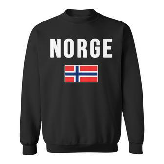Norwegian Flag Norwegian Flag Sweatshirt - Seseable
