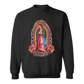Notre Dame De Guadalupe Vierge Marie Catholique Mexicaine Sweater e - Cadeauxyz