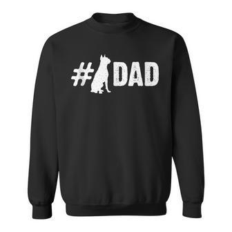 Number One Boxer Dog Dad For Fathers Day 1 Daddy Sweatshirt - Thegiftio UK