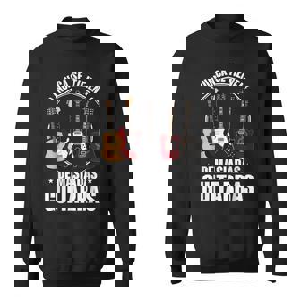 Nunca Se Tienen Suficientes Guitarras Rock Guitarrista Camisa de entrenamiento - Regaloses
