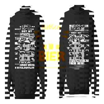 Nur Hübsch Sein Reicht Nicht Must German Language Sweatshirt - Seseable