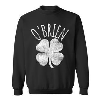 O'brien St Patrick's Day Irish Family Last Name Matching Sweatshirt - Seseable