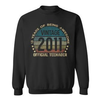 Official Nager 13Th Birthday 13 Year Old Vintage Sweatshirt | Mazezy