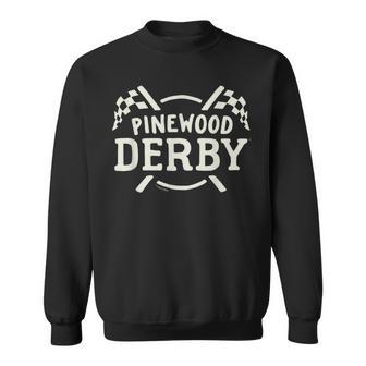 Officially Licensed Pinewood DerbyRace Flags Sweatshirt - Monsterry