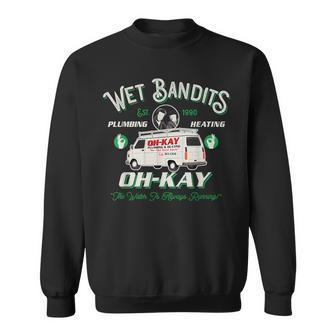 Oh Kay Bandits Plumbing And Wet Retro Heating Sweatshirt - Monsterry DE