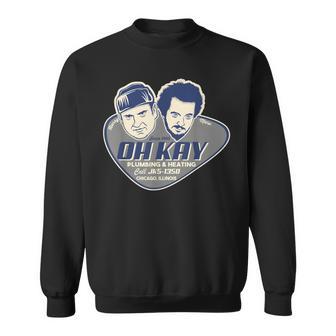 Oh Kay Plumbing Bandits 90S And Heating Wet Vintage Sweatshirt - Monsterry