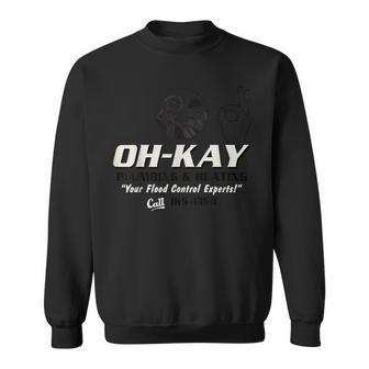 Oh Kay Wet Plumbing 90S And Heating Bandits Sweatshirt - Monsterry