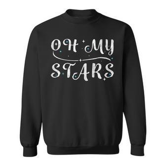 Oh My Stars Independence Day Patriotic Sweatshirt - Monsterry