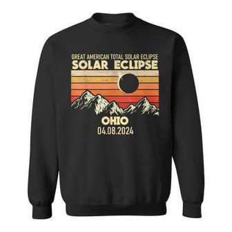 Ohio Total Solar Eclipse April 08 2024 Sweatshirt | Mazezy