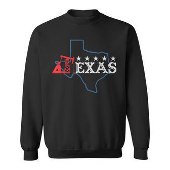 Oil Rig Worker T Oilfield Texas Workers Texan Sweatshirt - Monsterry AU