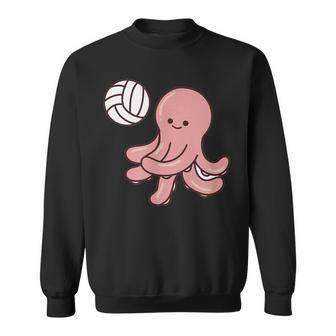 Oktopusolleyball Spieler Ballsportarten Sweatshirt - Geschenkecke