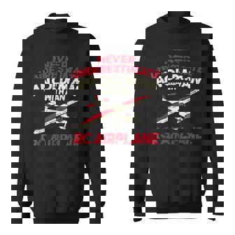 Old Man Rc Plane Sweatshirt - Thegiftio UK