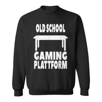 Old School Gaming Platform For Board Players Sweatshirt - Monsterry UK