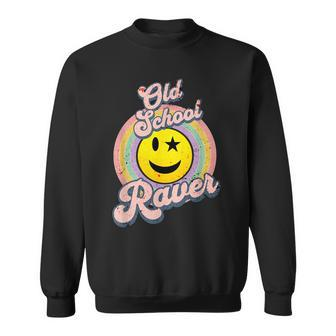 Old School Raver Disco Club Lover Techno Electronic Dance Sweatshirt - Thegiftio UK