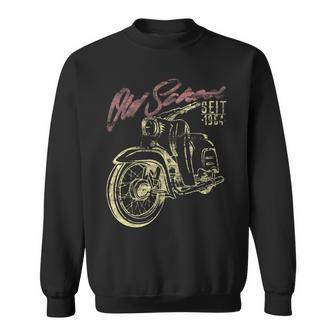 Oldschool Moped Simson Schwalbe Sweatshirt - Seseable