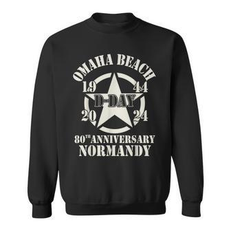 Omaha Beach 1944 D-Day 2024 80Th Anniversary Normandy Sweatshirt - Monsterry