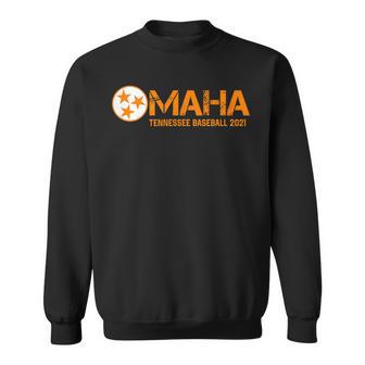 Omaha Bound Knoxville Tennessee Baseball Fan Daddy 2021 Sweatshirt - Monsterry