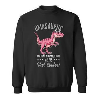 Omasaurus Lustiges Oma Muttertag Sweatshirt - Seseable