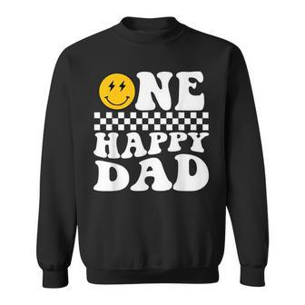 One Happy Dude 1St Birthday One Cool Dad Family Matching Sweatshirt - Monsterry DE