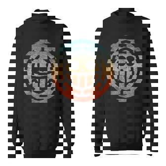 One Heart Trafalgar Sunset Pirate Jolly Roger Sweatshirt - Thegiftio