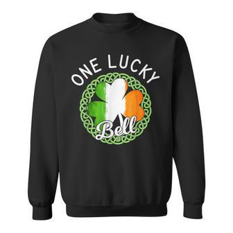 One Lucky Bell Irish Family Name Sweatshirt - Seseable