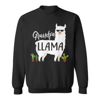 Opa Lama Geschenk Für Männer Papa Sweatshirt - Geschenkecke