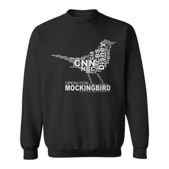 Operation Mockingbird Media Word Cloud Sweatshirt - Monsterry DE