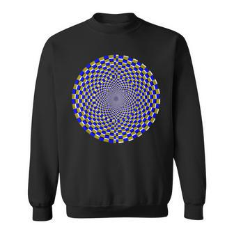 Optical Illusion Eye Trick Mesmerizing Sweatshirt - Monsterry UK