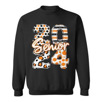 Orange And Black Senior 2024 Back To School 2024 Sweatshirt - Seseable