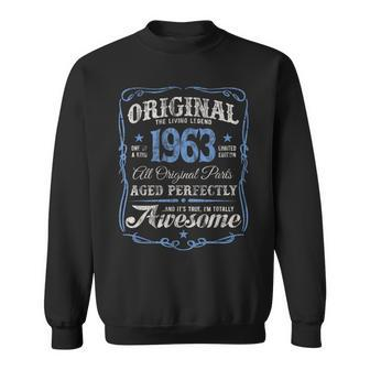 The Original Made In 1963 Vintage 61St Birthday Sweatshirt - Monsterry CA