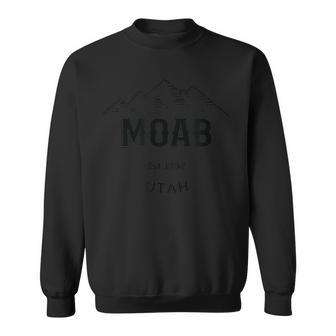 Original Moab Utah Rocky Mountains Graphic Sweatshirt - Monsterry DE