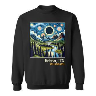 Outdoors Total Solar Eclipse Belton Texas Sweatshirt | Mazezy AU