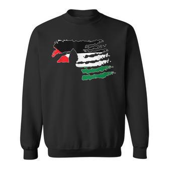 Palestinian Territory Soldier Salute Veteran Patriot Sweatshirt - Monsterry UK