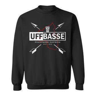 Pälzer Uffbasse Woifeschd Dubbeglas Schorle Palatine Dialect Sweatshirt - Seseable