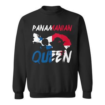 Panamanian Queen Panama Flag Afro-Pride Proud Independent Sweatshirt - Monsterry DE