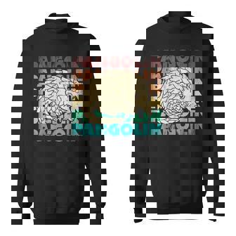 Pangolins Cute Pangolin Silhouette Sweatshirt - Thegiftio
