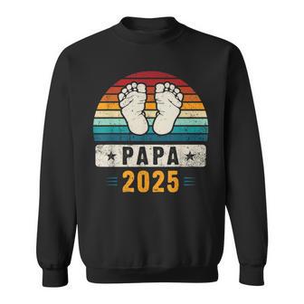 Papa 2025 Schwangerschafterkünden Werdender Papa Sweatshirt - Geschenkecke