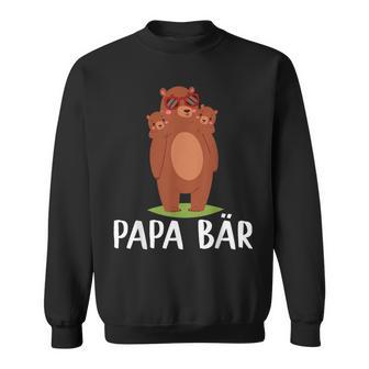 Papa Bär 2 Kinderateratertag Geschenk Herren Männer Sweatshirt - Geschenkecke