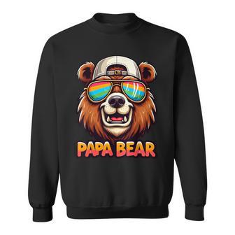 Papa Bär Papa Bearatertagsgeschenk Für Papa Spruch Lustig Sweatshirt - Geschenkecke