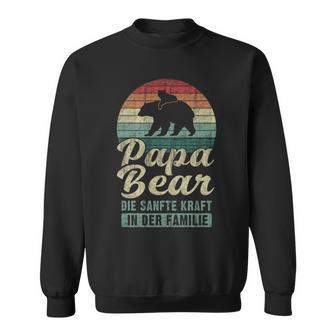 Papa Bear 1 Bären-Welpe Papa 1 Kindatertag Bär Sweatshirt - Geschenkecke