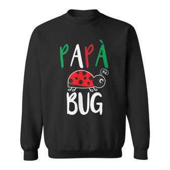 Papa Bug Italian Dad Ladybug Sweatshirt - Monsterry DE