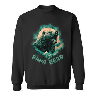 Papa Daddy Bear Protector Husband Father Family Father's Day Sweatshirt - Thegiftio UK