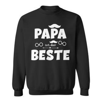 Papa Ist Der Besteatertag Weihnachten Geburtstag Sweatshirt - Geschenkecke