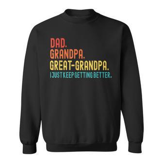 Papa Opa Uropa Lustiger Großvater Zumatertag Sweatshirt - Geschenkecke