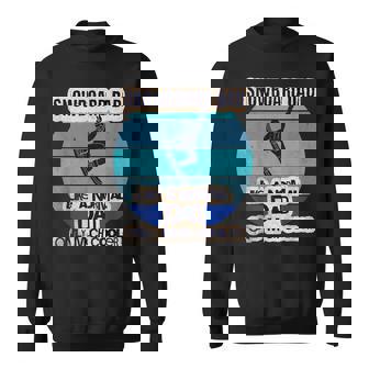 Papá Que Practica Snowboard Como Un Papá Normal Pero Mucho Camisa de entrenamiento - Regaloses