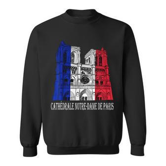 Paris France Notre-Dame Cathedral Sweatshirt - Monsterry
