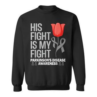 Parkinson's Disease Awareness April Month Red Tulip Sweatshirt - Monsterry