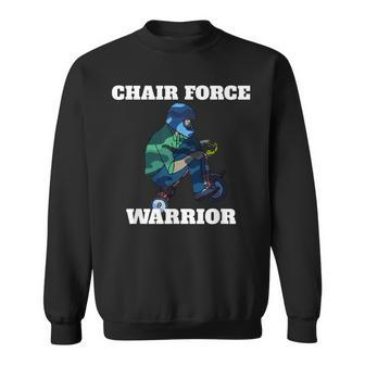Parody Military Chair Force One Sweatshirt - Monsterry DE